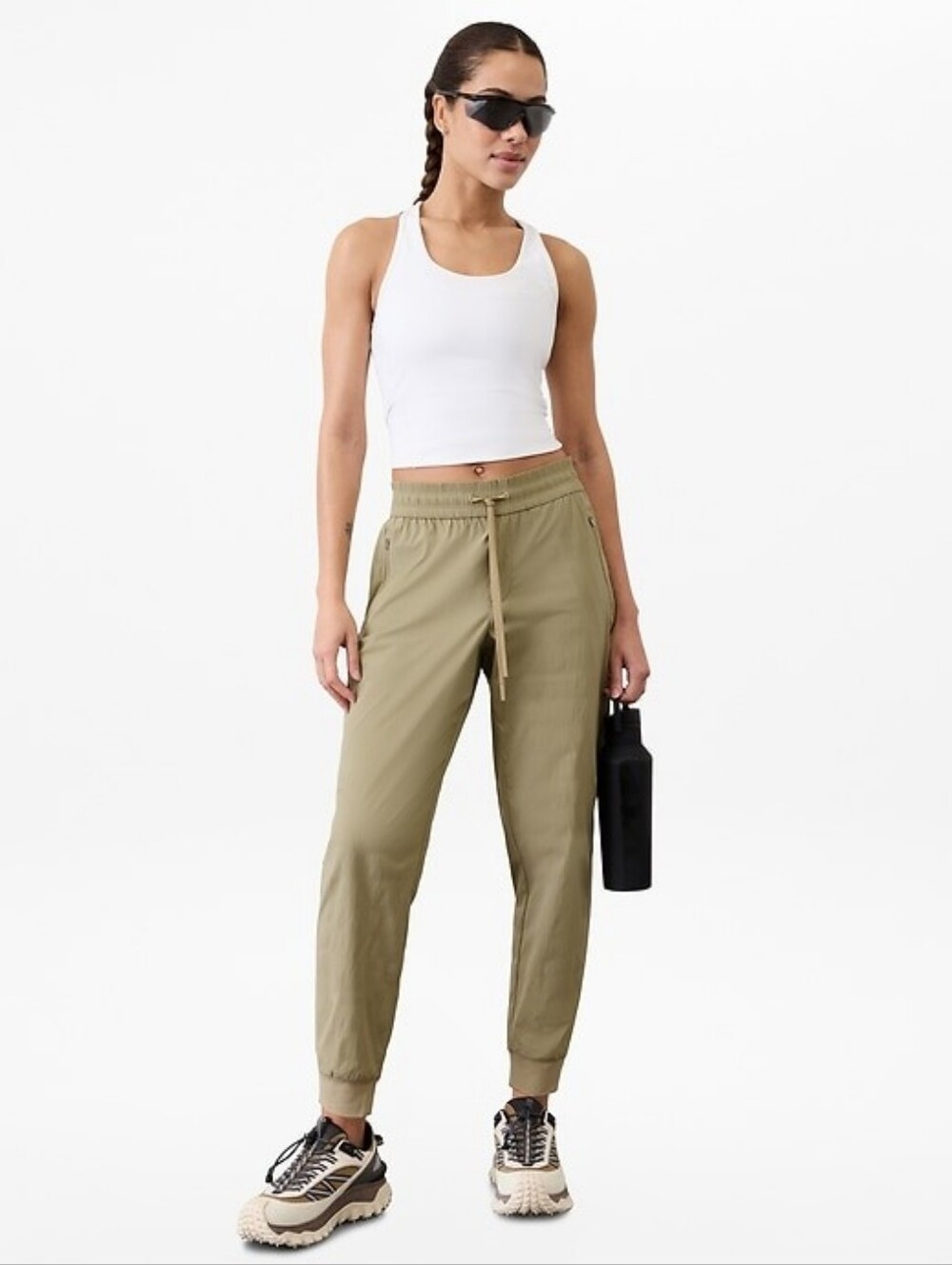 ATHLETA Trekkie Relaxed Mid Rise Jogger Pants - Size M - NWOT